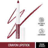 Insight Mega Last Crayon Lipstick 12 I'm An Atheist|1.3 gms|MRP 280