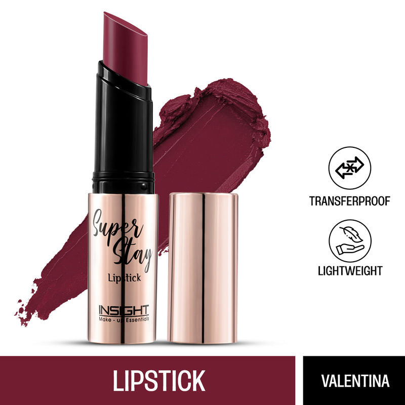 Insight Super Stay Lipstick 07 Valentina|7 gms|MRP 350