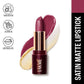 Lakmï¿½ Ultimate Glam Satin Matte Lipstick ï¿½ Purple Sparkle|4.3 gms|MRP 350
