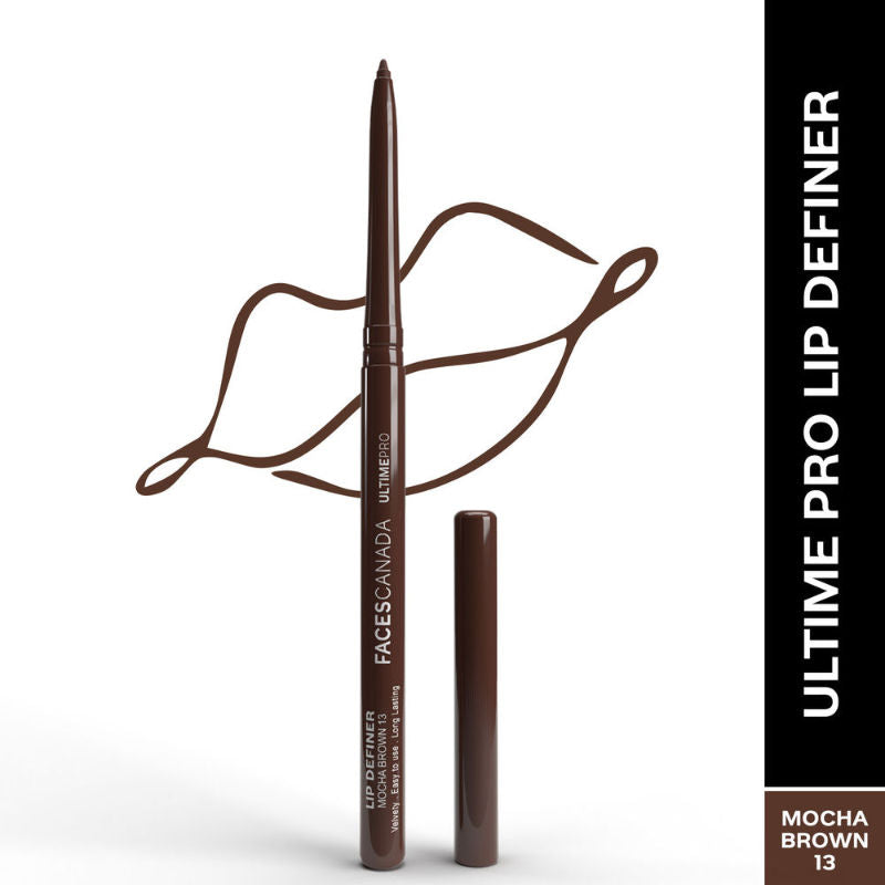 Faces Canada Ultime Pro Lip Definer � Mocha Brown 13|0.35 gms|MRP 549