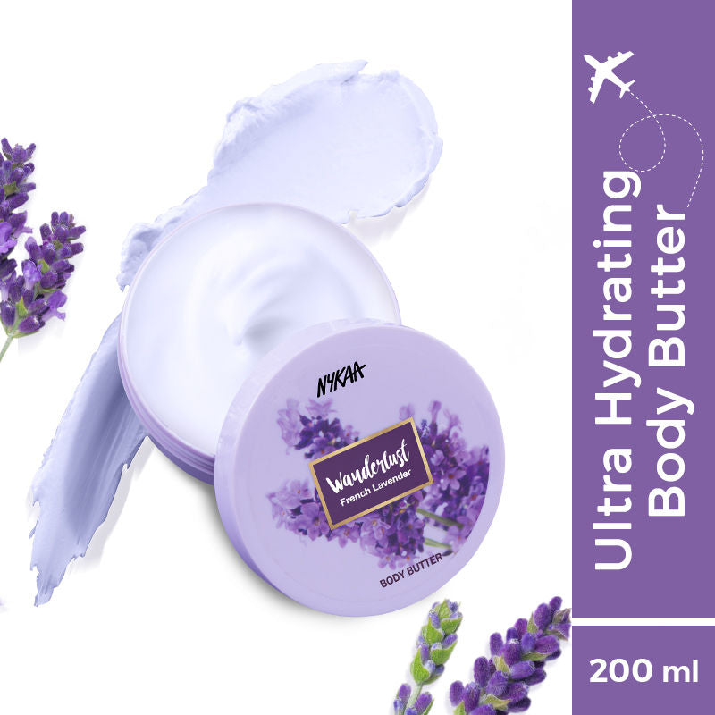 Nykaa Wanderlust French Lavender Body Butter|200 ml|MRP 550