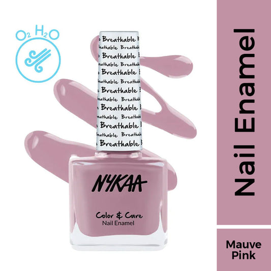 Nykaa Breathable Nail Enamel - Peace Out - 313|9 ml|MRP 229