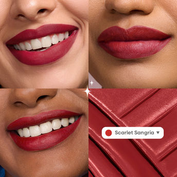 Nykaa Superlight Lip Cloud Airy Mousse Matte Liquid Lipstick for Lip & Cheek - Scarlet Sangria|5 ml|MRP 799