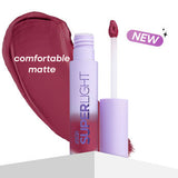Nykaa Superlight Lip Cloud Airy Mousse Matte Liquid Lipstick for Lip & Cheek - Berry Blush|5 ml|MRP 799