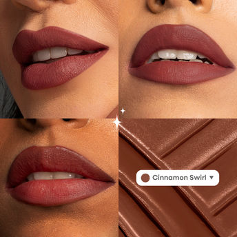 Nykaa Superlight Lip Cloud Airy Mousse Matte Liquid Lipstick for Lip & Cheek - Cinnamon Swirl|5 ml|MRP 799