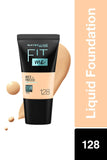 Maybelline New York Fit Me Matte+Poreless Liquid Foundation Tube - 128 Warm Nude|18 ml|MRP 325