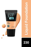 Maybelline New York Fit Me Matte+Poreless Liquid Foundation Tube - 230 Natural Buff|18 ml|MRP 329