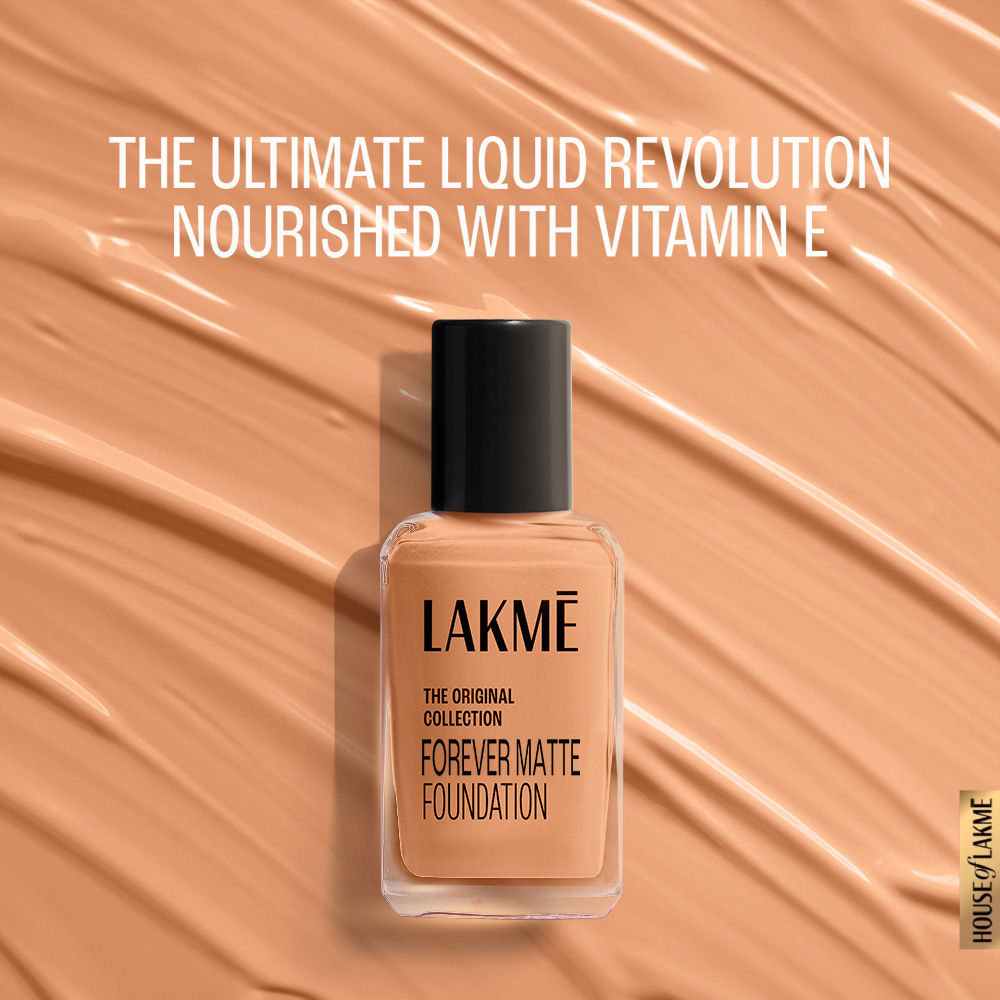Lakm? Forever Matte Foundation -  Natural Shell|27 ml|MRP 225