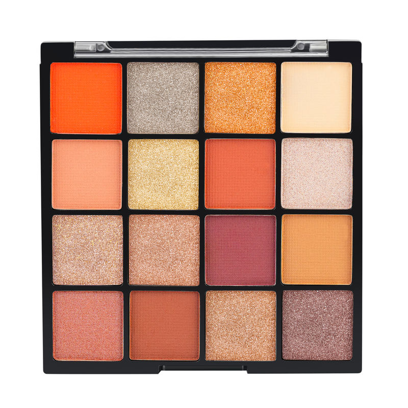 Insight Gorgeous 16 Eyeshadow Palette Golden Skyline|37 gms|MRP 395