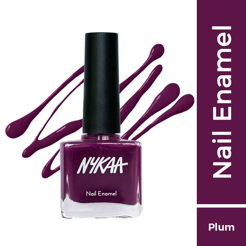 Nykaa Nail Enamel Polish - Why so Plum? 26|9 ml|MRP 189
