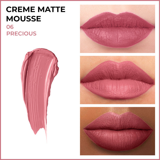 Insight Cr�me Matte Mousse Lipstick � 06 Precious|6.5 gms|MRP 170