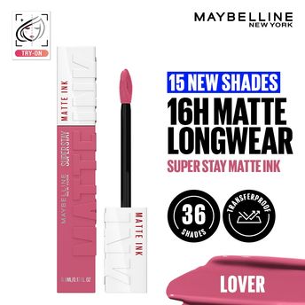 Maybelline Superstay Matte Ink Liquid Lipstick � 15 Lover|5 ml|MRP 699