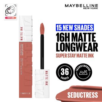 Maybelline Superstay Matte Ink Liquid Lipstick � 65 Seductress|5 ml|MRP 699