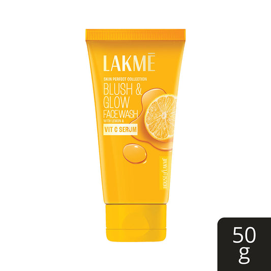 Lakm? Blush & Glow Brightening Lemon Facewash|50 gms|MRP 130