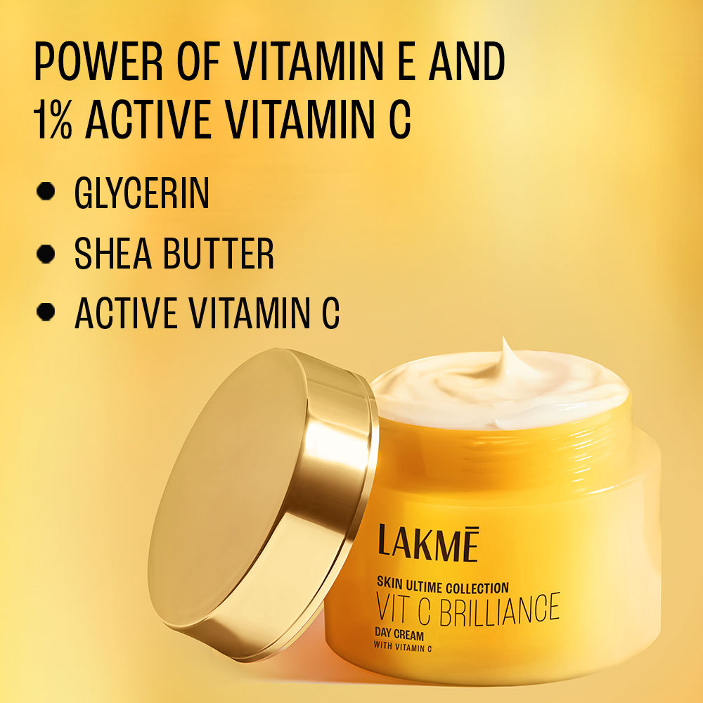 Lakm? Vit C Brilliance - Day Cream|50 gms|MRP 409