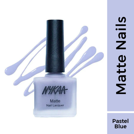 Nykaa Matte Nail Lacquer - Blueberry Frosting 16|9 ml|MRP 229