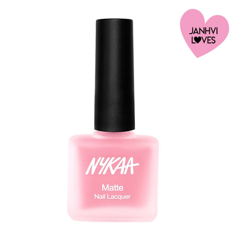 Nykaa Matte Nail Enamel Polish - Tender Tulle 153|9 ml|MRP 229