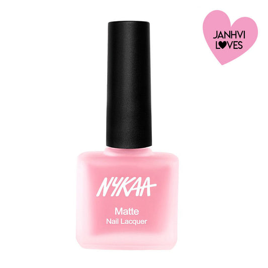 Nykaa Matte Nail Enamel Polish - Tender Tulle 153|9 ml|MRP 229