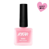 Nykaa Matte Nail Enamel Polish - Tender Tulle 153|9 ml|MRP 229