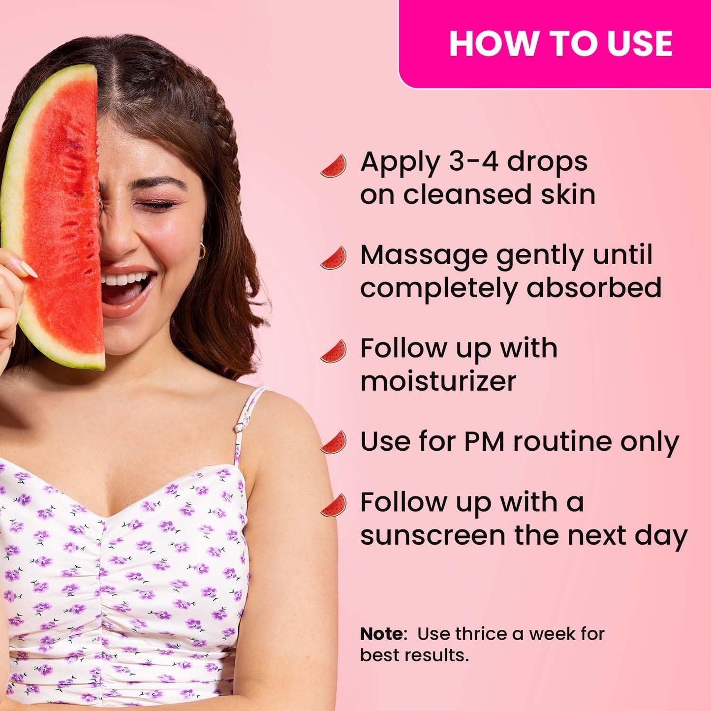 Dot & Key Watermelon Glycolic Serum, gentle exfoliation care, smooth skin texture