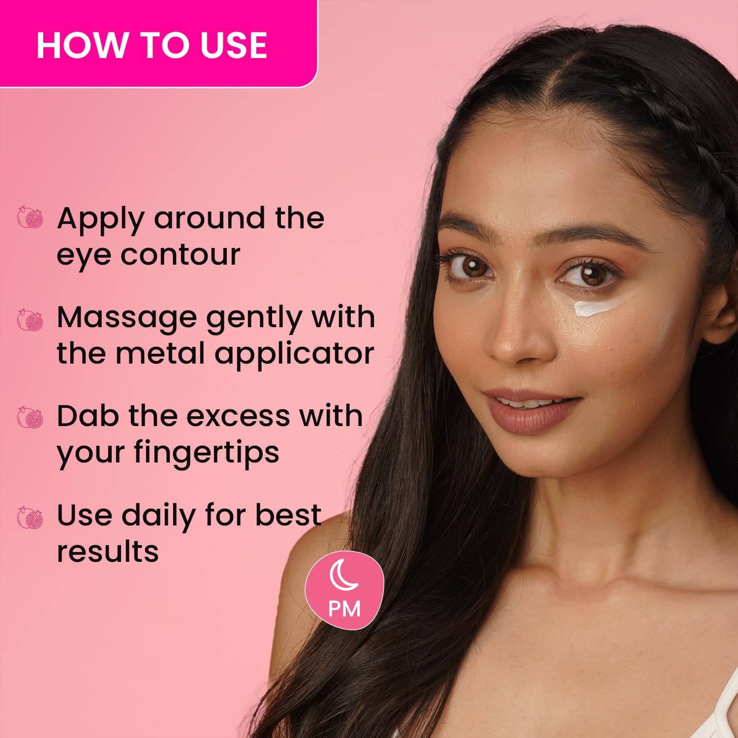 Dot & Key Pomegranate Retinol Eye Cream, smoothing under eye care