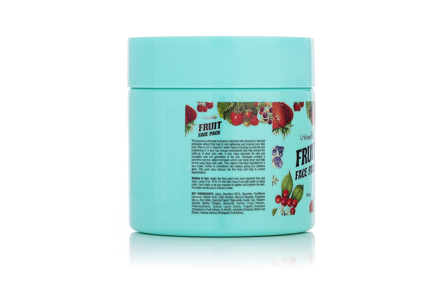 Unikveda Fruit Face Pack, fruit extract face pack, smooth skin care