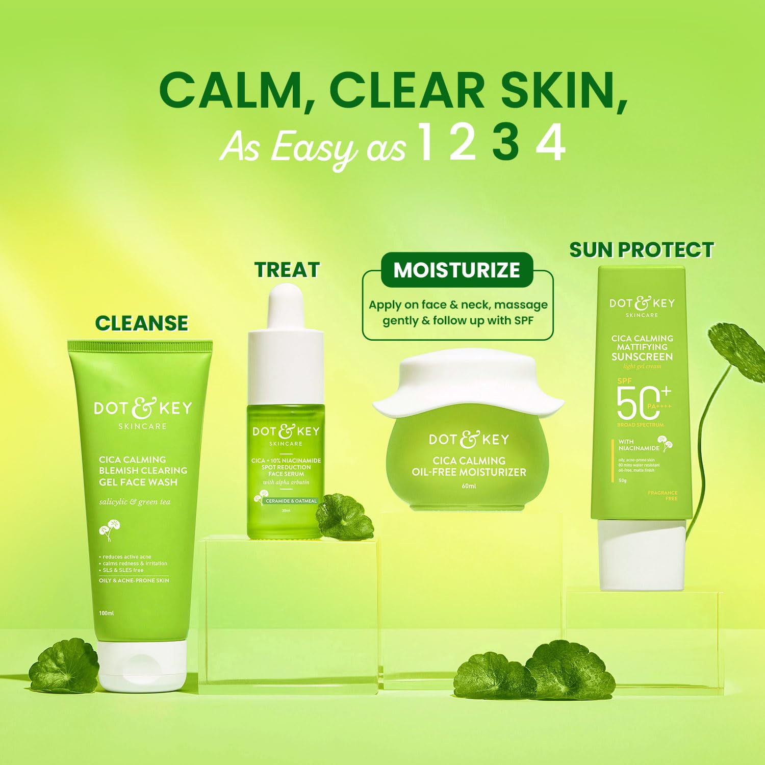 Dot & Key Cica Oil Free Moisturizer, calming hydration skincare