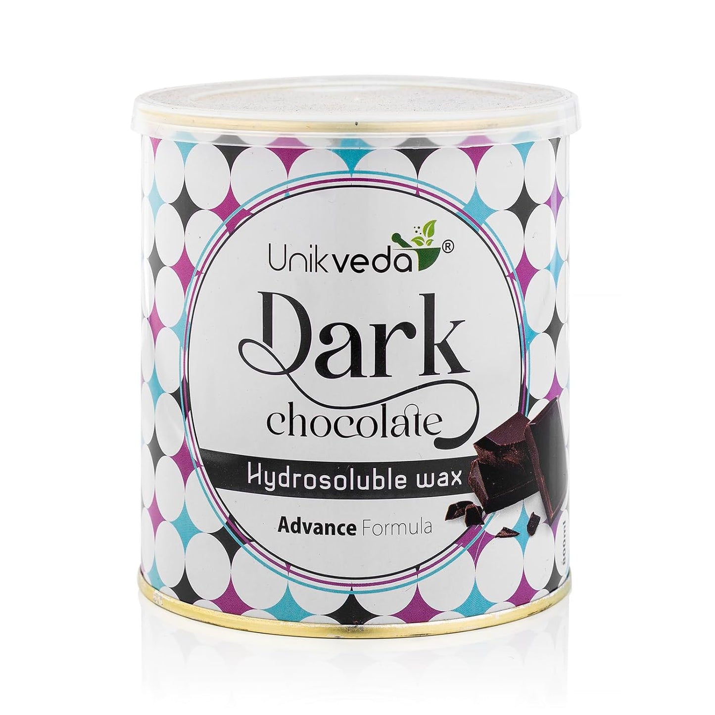 Unikveda Dark Chocolate Wax, hair removal wax, smooth waxing care, professional salon wax, skin comfort