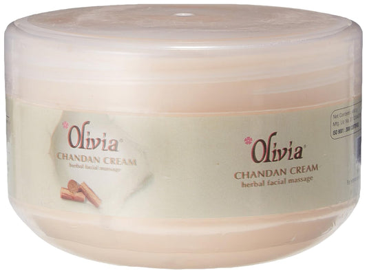 Olivia Chandan Cream, sandalwood skin care, soothing moisturising cream, professional use