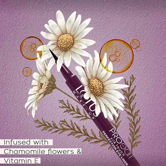 Lotus Herbals Proedit Silk Touch Perfection Eye Liner, liquid eyeliner, precision tip