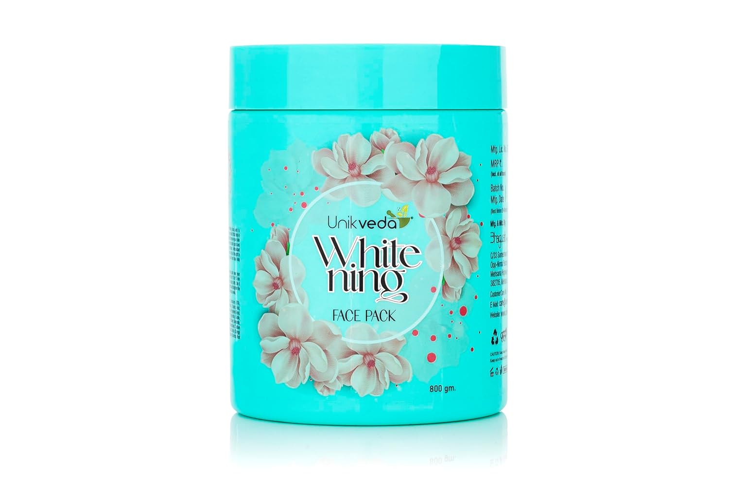 Unikveda White Skin Face Pack, even tone skincare pack, herbal bright care, professional facial pack, glowing skin
