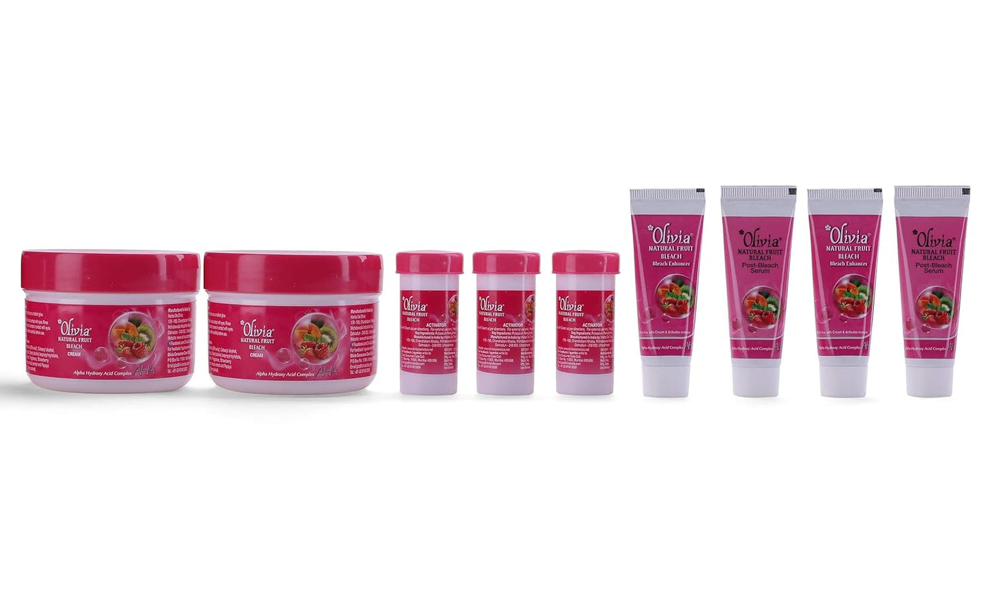 Olivia Papaya Facial Kit, papaya enzyme facial, even tone skin care, professional salon facial