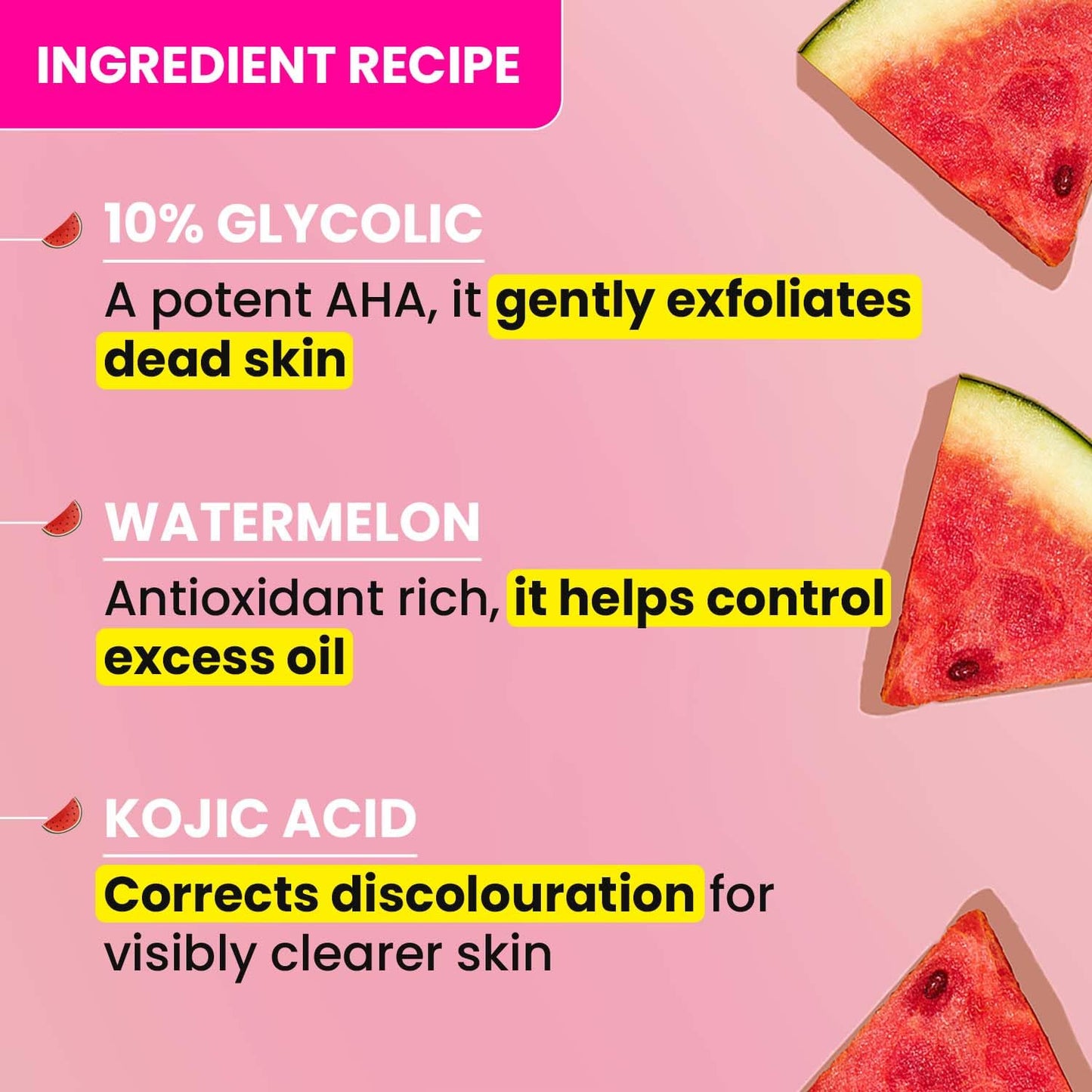 Dot & Key Watermelon Glycolic Serum, gentle exfoliation care, smooth skin texture