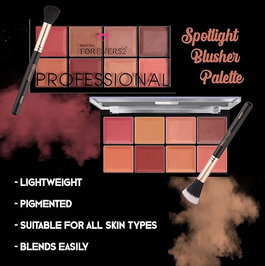 Daily Life Forever52 8 Multi Color Blusher Palette l Versatile Face Makeup - SPB001