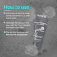 Rivona Charcoal Face Wash for Men, oil control cleanser, deep cleansing face wash, men skincare