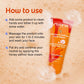 Rivona Honey Saffron Face Wash, brightening face cleanser, gentle daily face wash, natural skincare wash