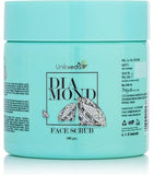 Unikveda Diamond Face Scrub, diamond particle scrub, gentle exfoliation care, smooth skin treatment, professional use