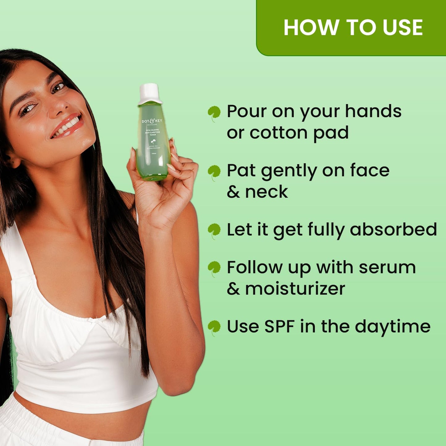 Dot & Key Cica Niacinamide Toner, calming skincare toner, skin balancing care, soothing face toner