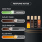 BellaVita Luxury Men’s Perfume Gift Set featuring four 20 ml premium, long-lasting fragrances for men.