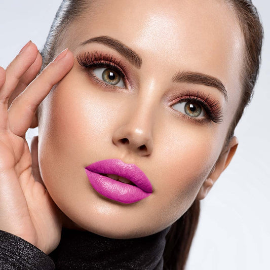 Lotus Make-Up Ecostay Butter Matte Lip Color, lipstick, Magenta Mist shade