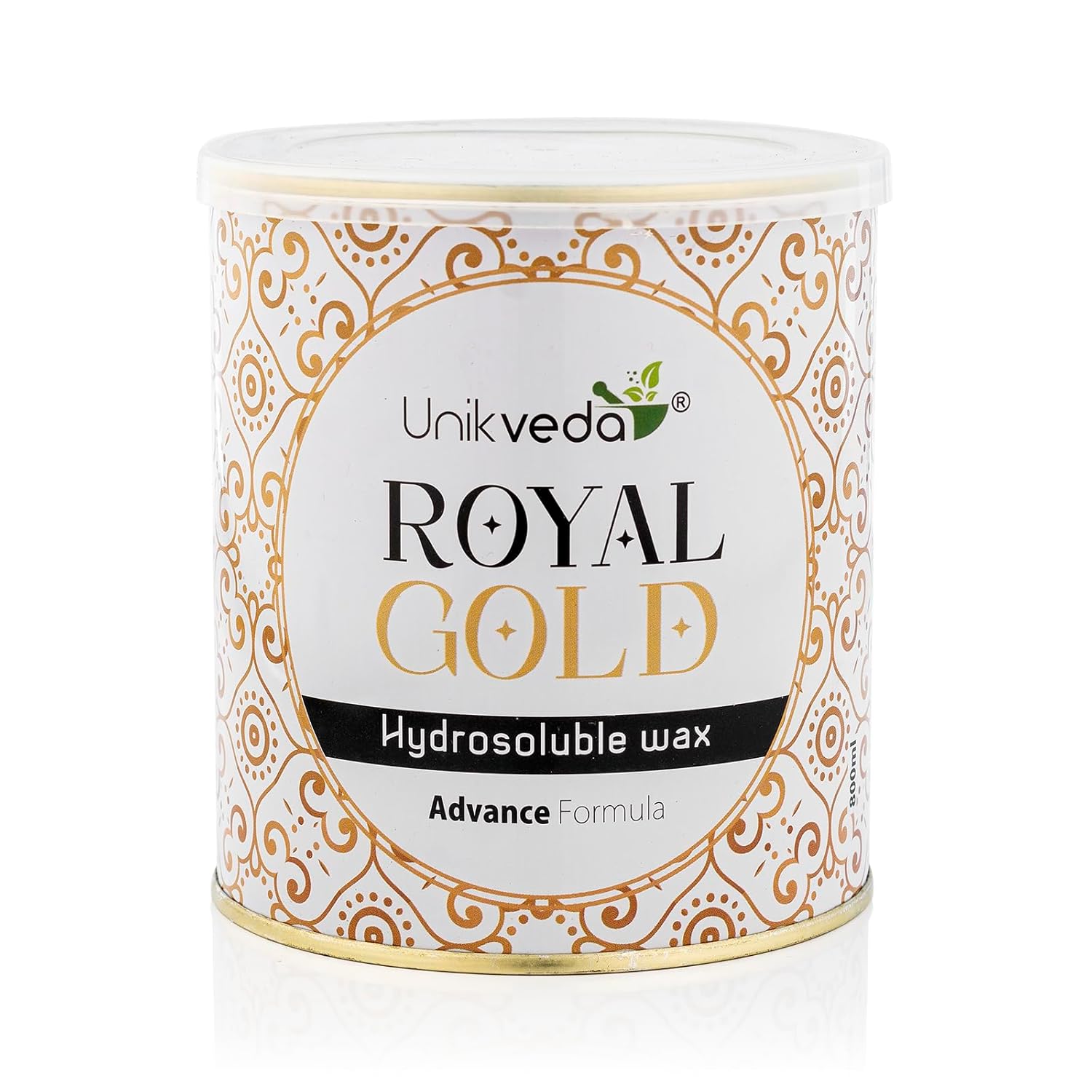 Unikveda Royal Gold Wax, gold infused hair removal wax, premium waxing care, salon wax, smooth skin