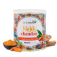 Unikveda Haldi Chandan Wax, turmeric sandalwood wax, soothing hair removal, salon waxing care, smooth skin
