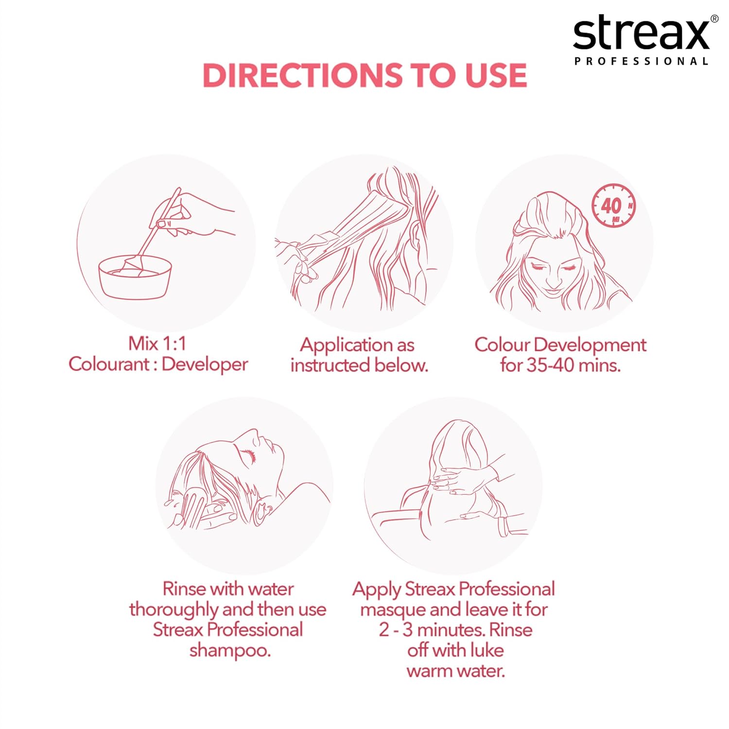 Streax Professional Argan Secrets Dark Brown 3 Hair Colour 60g
