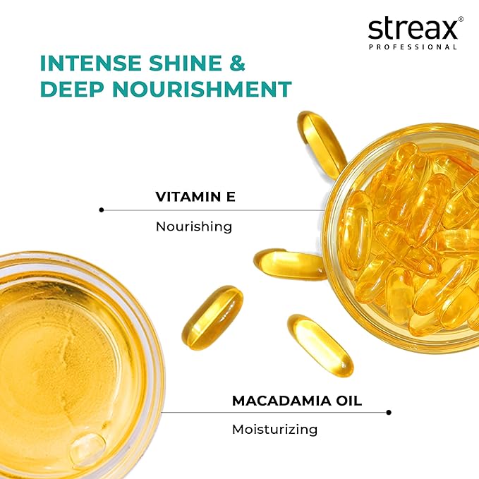 Streax Professional Vitariche Gloss Hair Serum 45ml for smooth shine