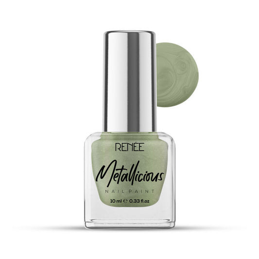Renee Metallicious Nail Paint - Forest Flash|10 ml|MRP 149