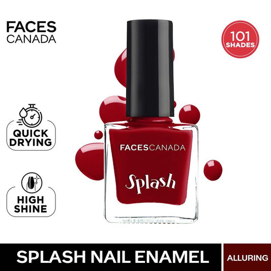 Faces Canada Splash Nail Enamel � 136 Alluring|8 ml|MRP 129