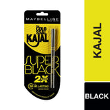 Maybelline New York Colossal Kajal Super Black|0.35 gms|MRP 369