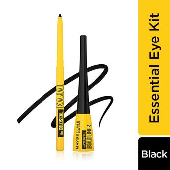 Maybelline New York Colossal Bold Liner & Colossal Kajal Combo|3.35 gms|MRP 379
