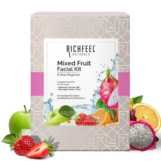 Richfeel Mixed Fruit Facial kit|250 gms|MRP 1850