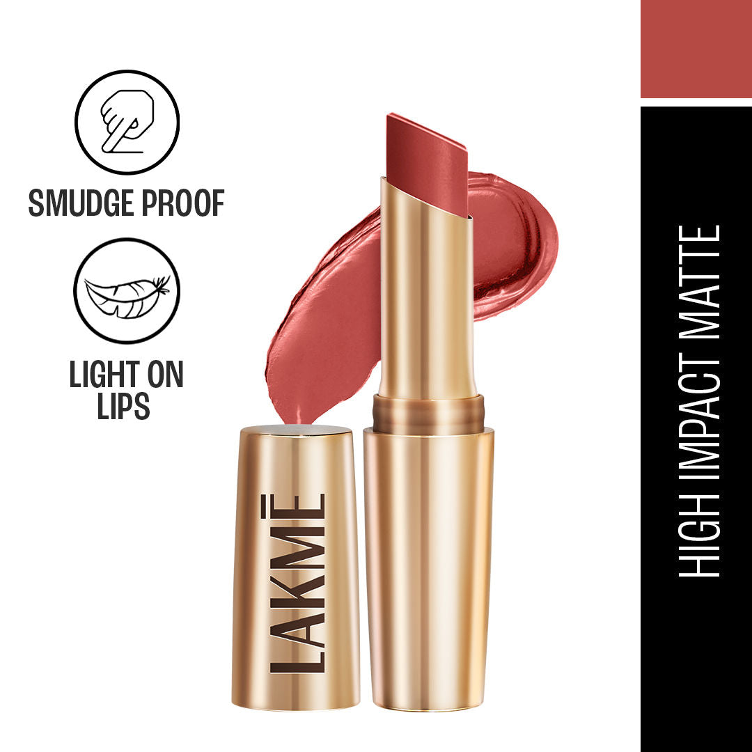 Lakmï¿½ 9to5 Powerplay Priming Matte Lipstick ï¿½  Red Velvet|3.6 gms|MRP 650